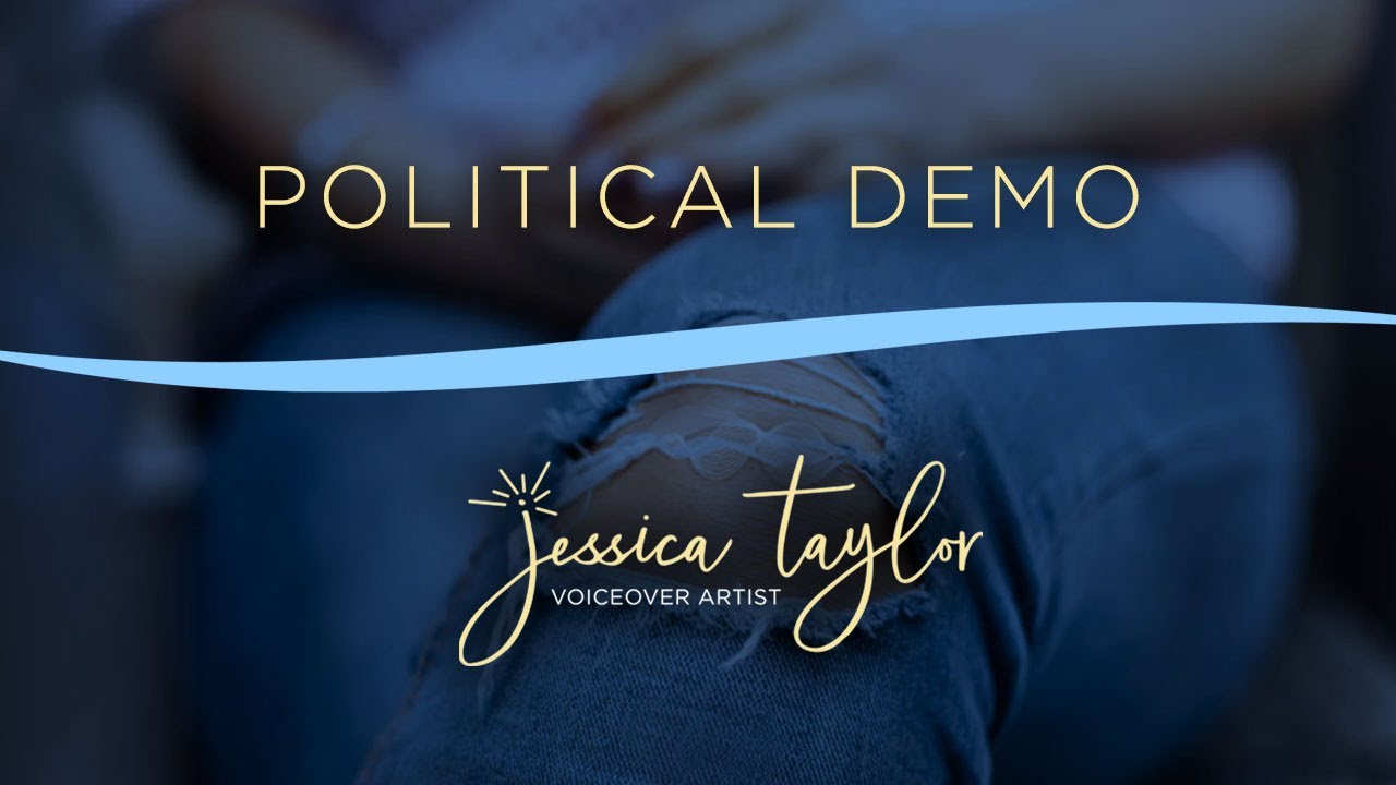 Political Voiceover Demo 2026 | Female Voice Actor for Political Ads – Jessica Taylor