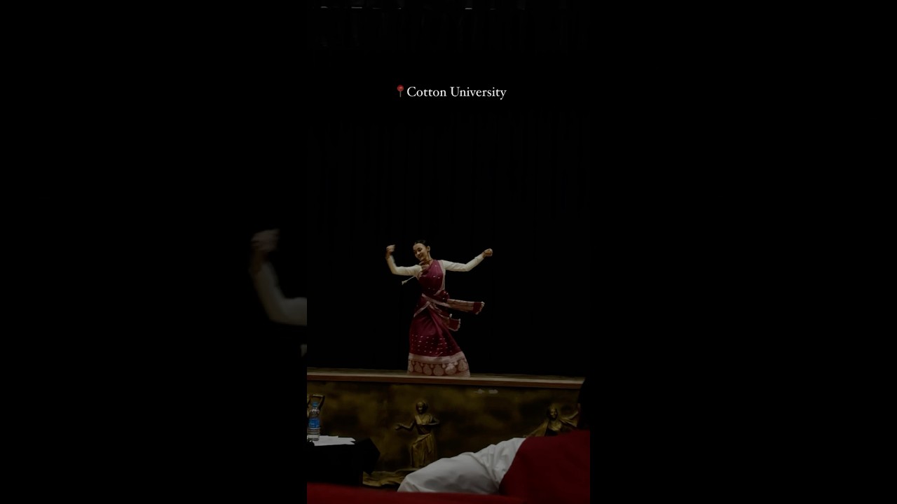 Bihu Dance || Cotton University || Porbote Porbote || #bihu #bihudance #assam #youtubeshorts