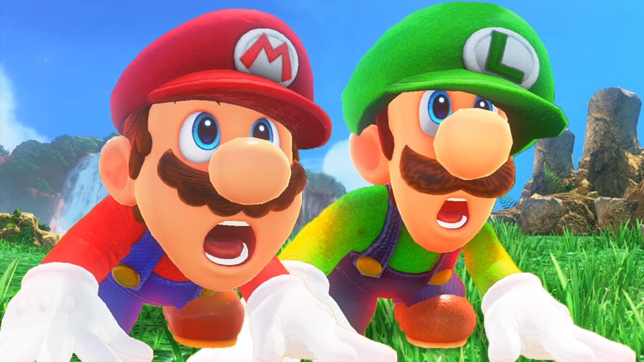 Super Mario Odyssey - 2 Player Co-Op - Full Game Walkthrough