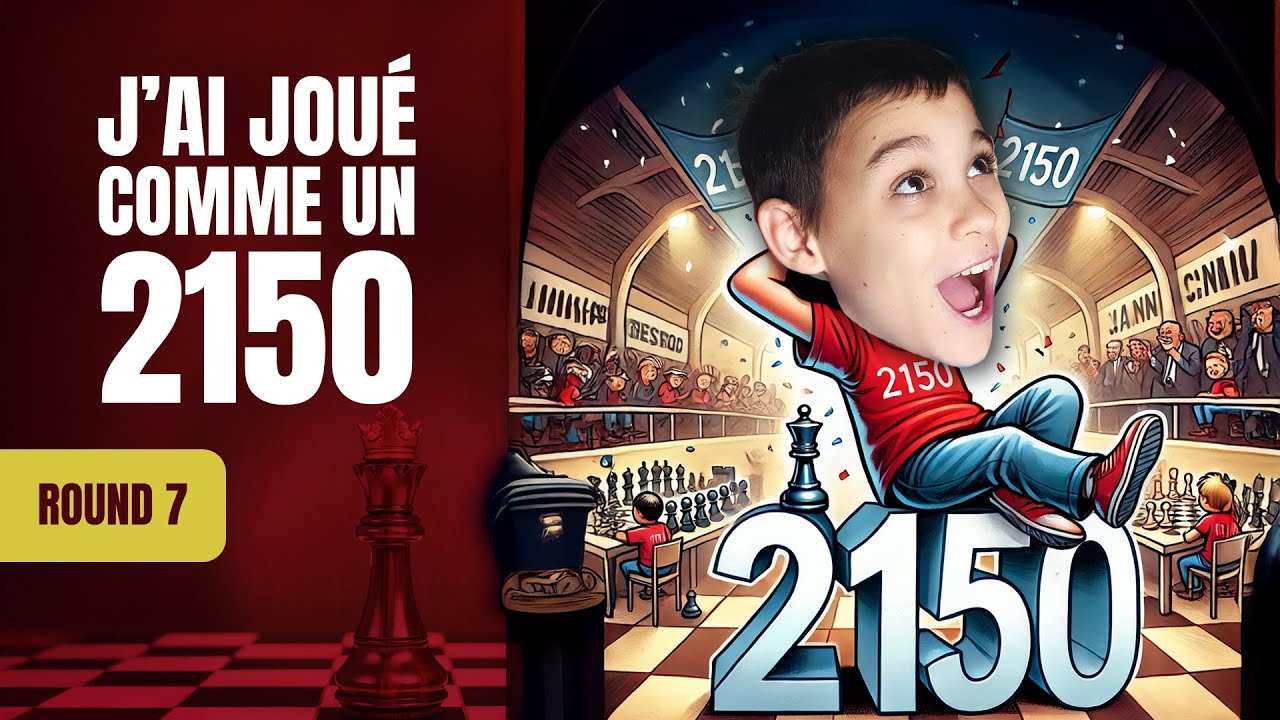 J'ai joué comme un 2150 - Ronde 7 - Tournois Đà Nẵng au Vietnam