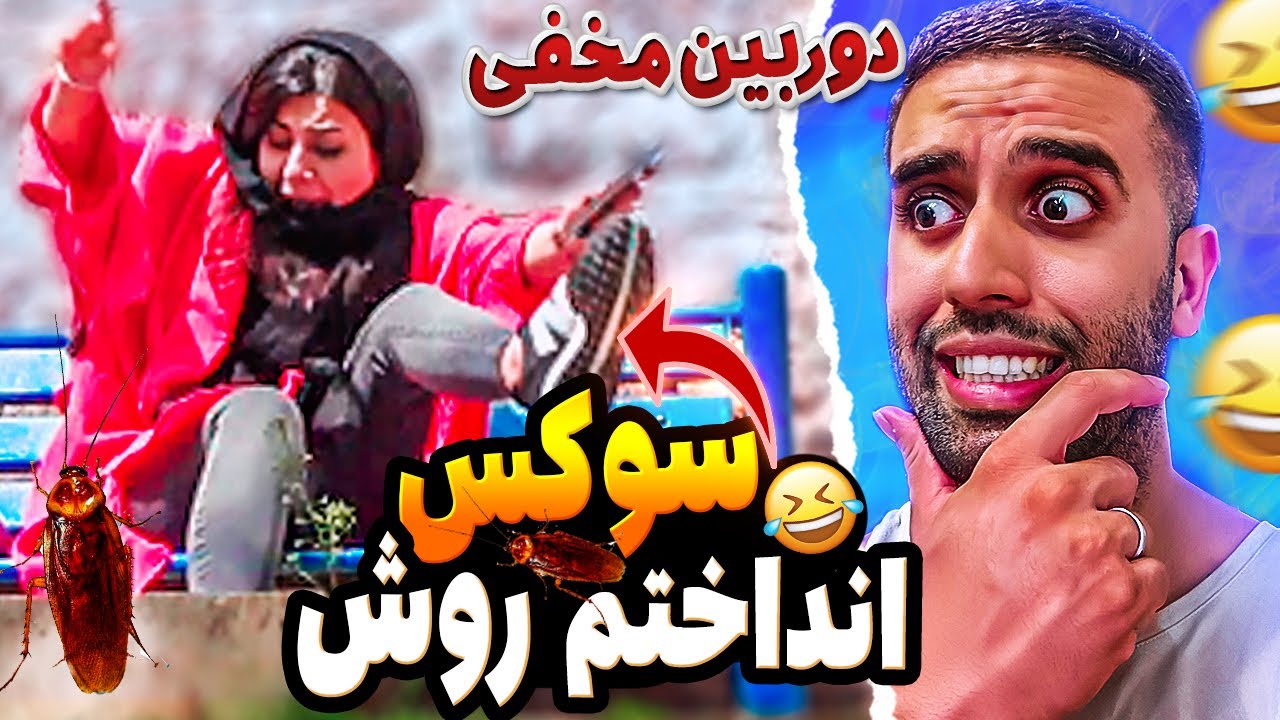 دوربین مخفی سوسک🤣