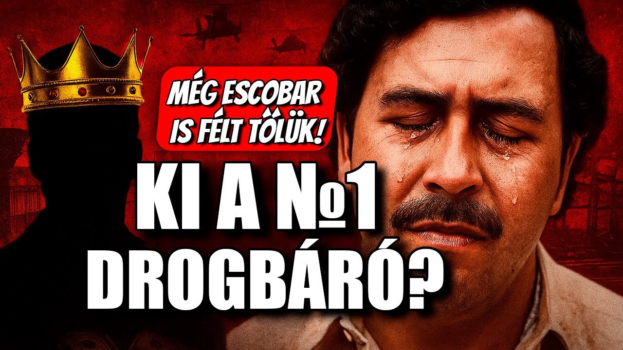 M&eacute;g Escobar is f&eacute;lt től&uuml;k!﻿! Ki volt val&oacute;j&aacute;ban a №1, aki megh&oacute;d&iacute;totta a kokain vil&aacute;g&aacute;t?