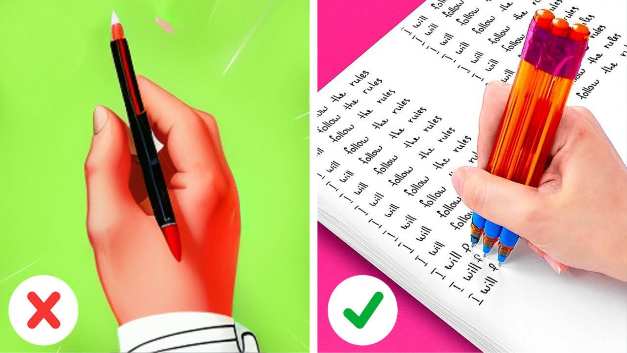 TRUCOS ESCOLARES SALVAVIDAS || El primero en terminar la escuela de arte gana por 123 GO! Series