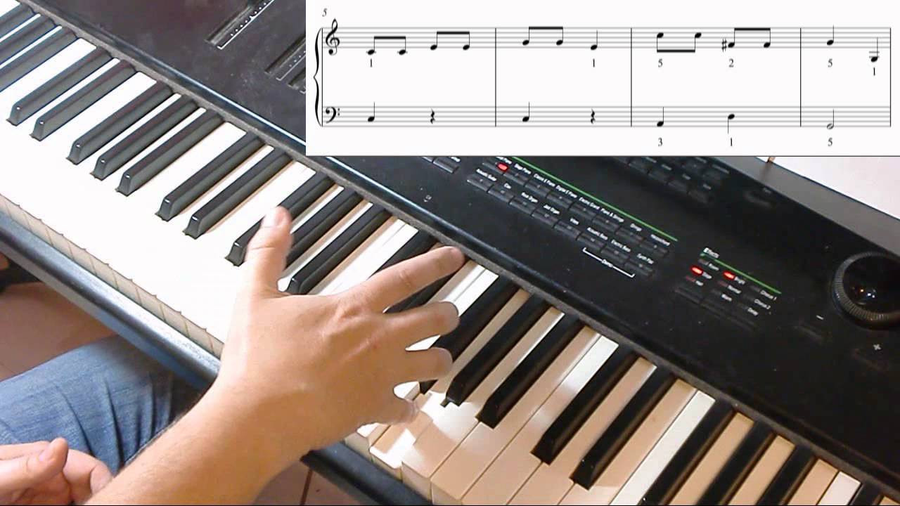 34-Como se toca andante de mozart HD