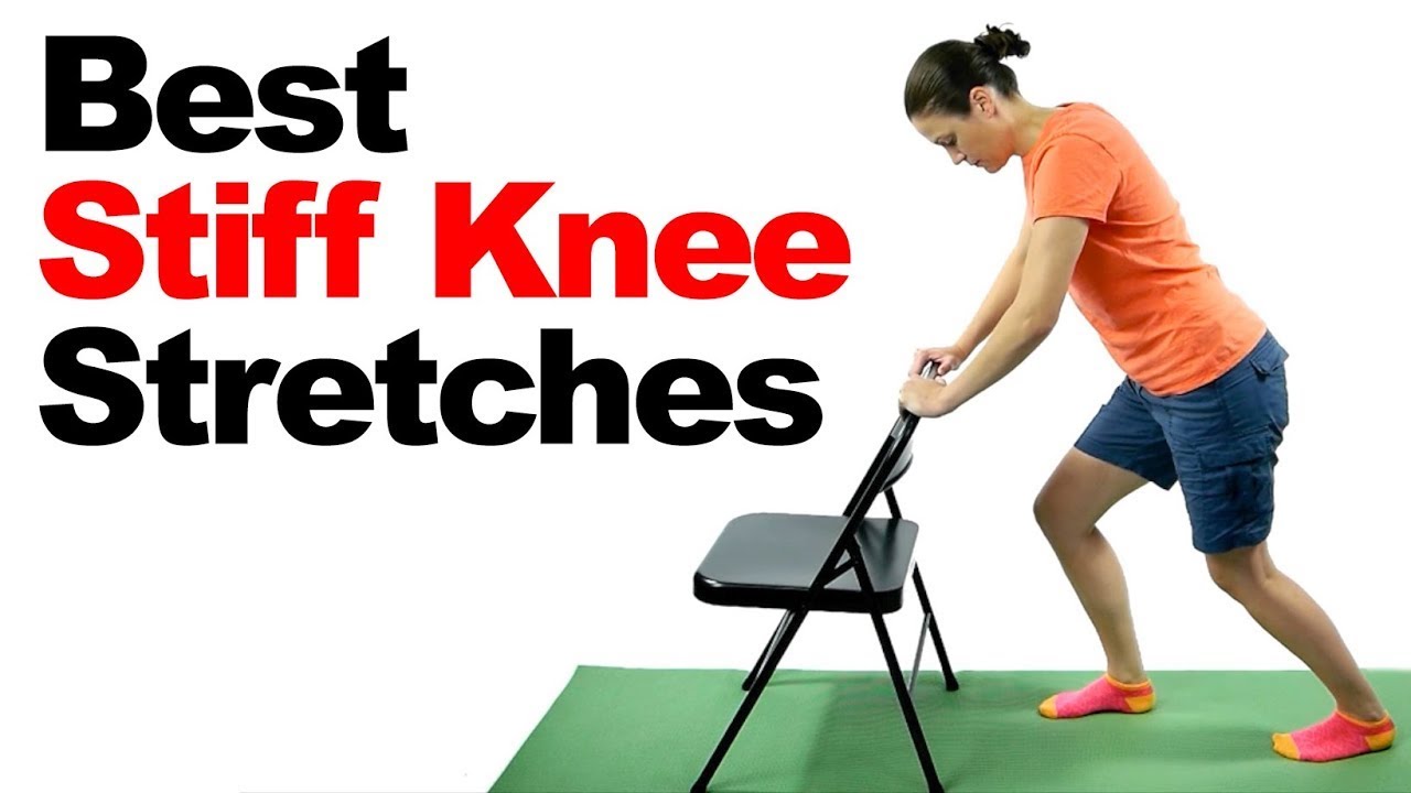 10 Easy Stiff Knee Pain Relief Stretches