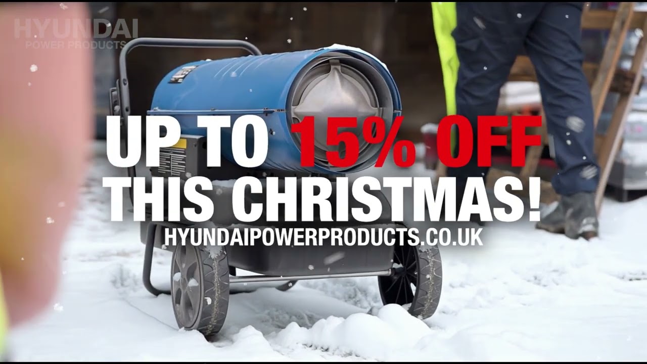 This Christmas, Hyundai Power Products has Some Fantastic Offers On A Range Of Tools & Equipment!