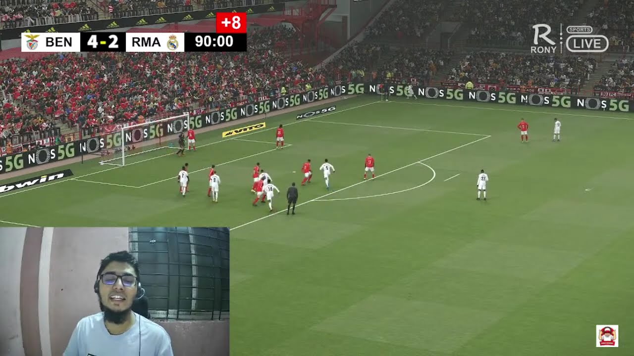 🔴LIVE : Benfica vs Real Madrid | Champions League 2026 | Ucl Live Stream | PES 21 Simulation