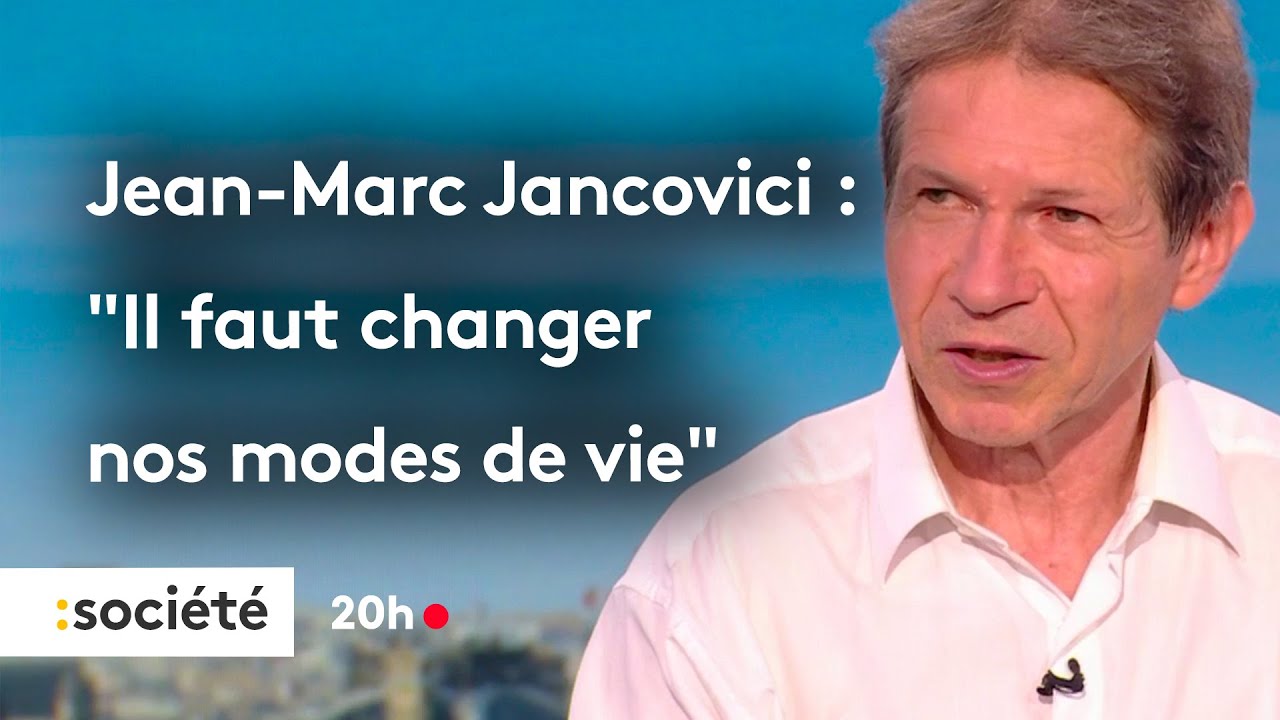 Fortes chaleurs, climatisation, nucléaire... Jean-Marc Jancovici est l'invité du JT20h