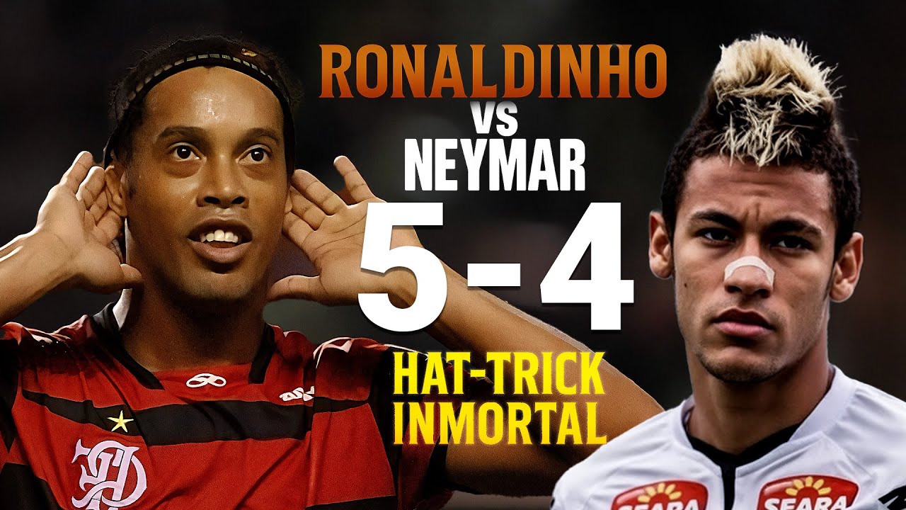 🎸Ronaldinho y su Hat-Trick Inmortal ante Santos (Flamengo 5‑4)