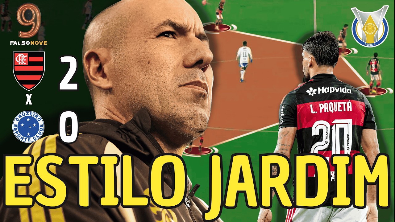 FLAMENGO 2x0 CRUZEIRO: O NASCIMENTO DO FLAMENGO DE LEONARDO JARDIM