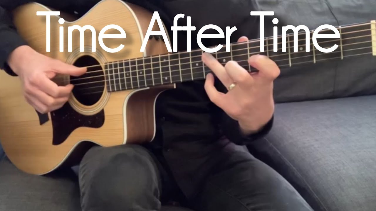 Time After Time (Cyndi Lauper) - fingerstyle guitar cover - tabs available in description!