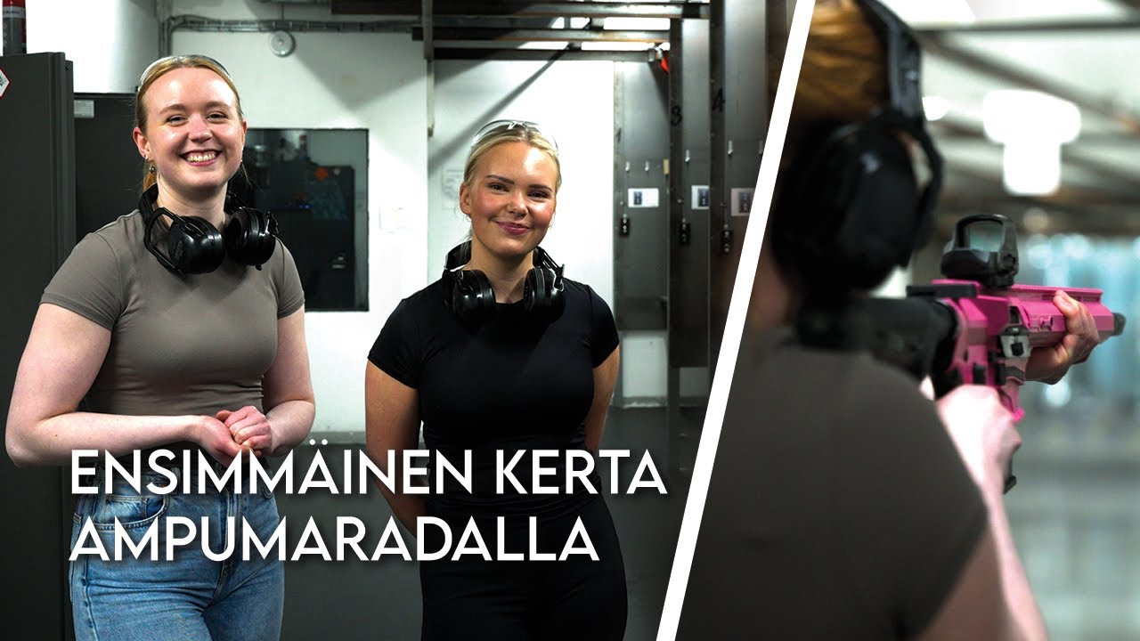 Ensimmäinen kerta ampumaradalla