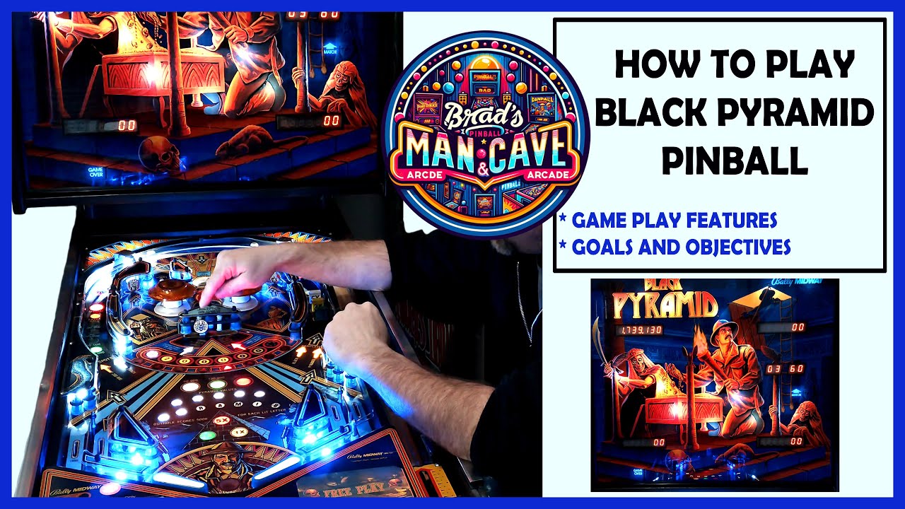 How to Play Bally Black Pyramid Pinball – Rules, Strategies & High-Scoring Tips!