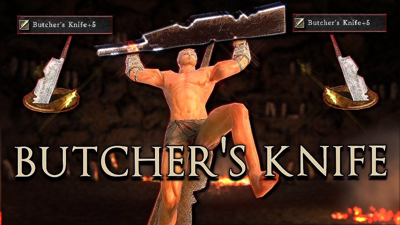 Dark Souls 2 with The Butcher's Knife in Honor of Rotten!