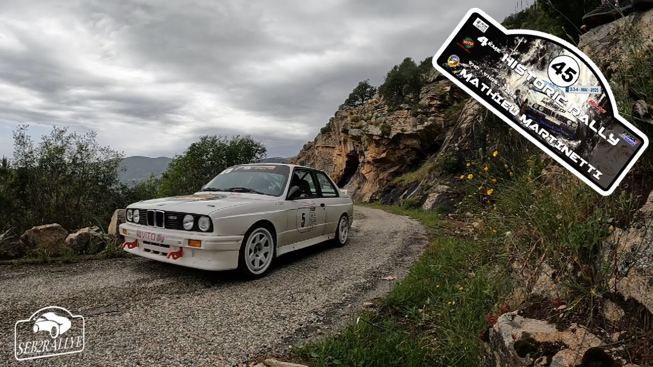 Frederic  STOFATI  et  Daniel  SALINI  Historic Rally  Mathieu  MARTINETTI  2025