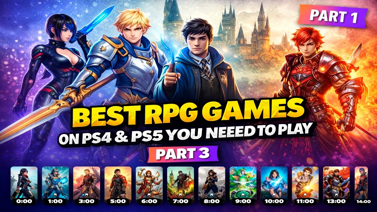 TOP 15 RPG GAMES ON PS4 & PS5 YOU CAN'T MISS