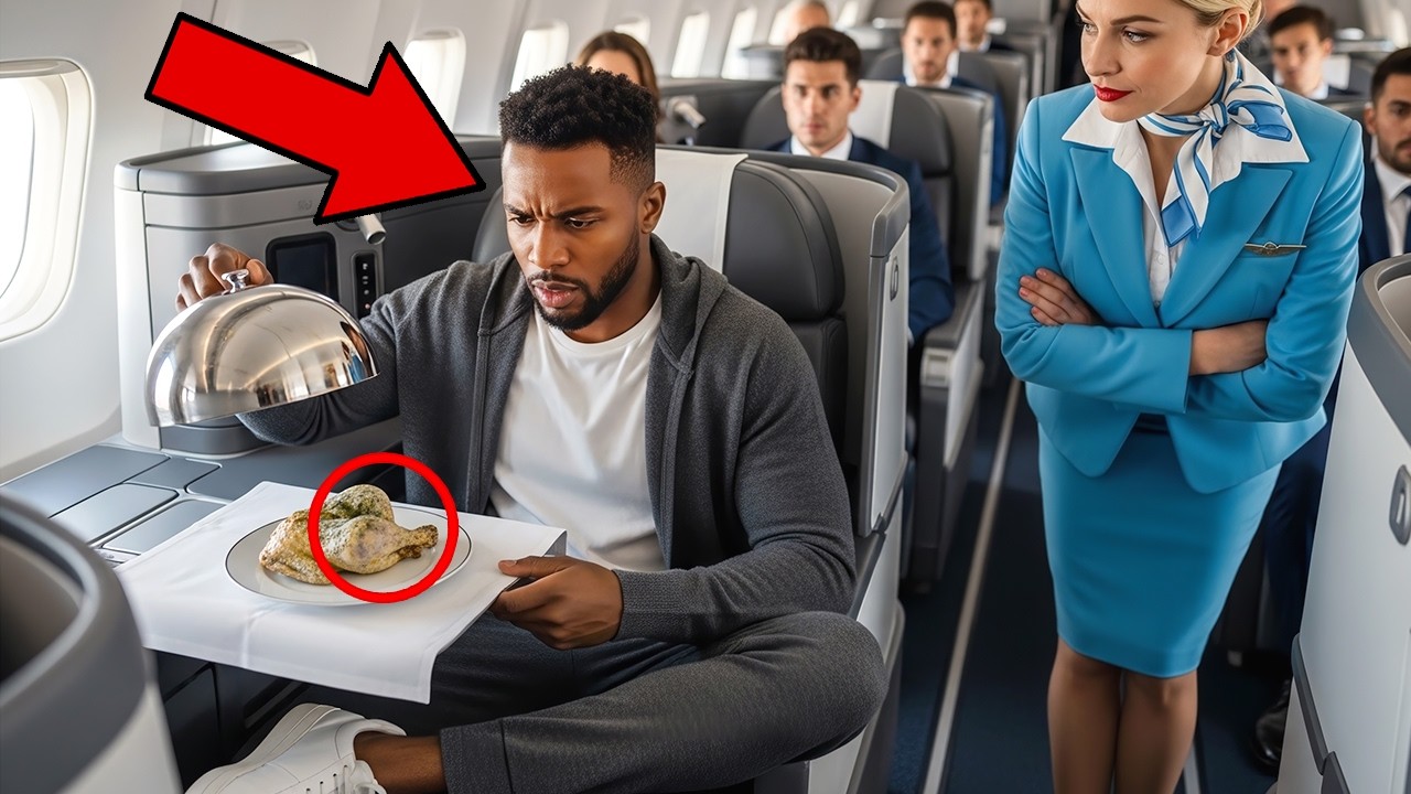 Black CEO Served Moldy Food —So He Fires The Racist Flight Attendant On Landing...