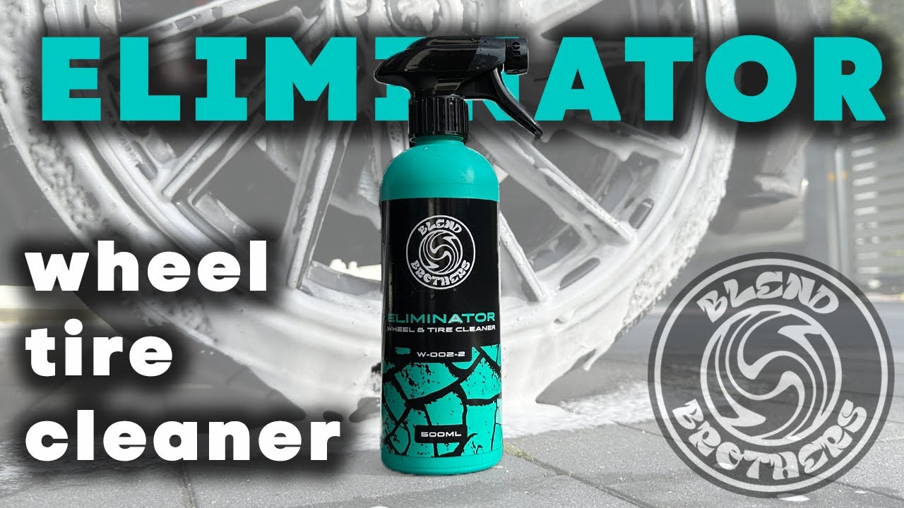 BLEND BROTHERS - ELIMINATOR zasadowy środek do czyszczenia felg i opon WHEEL TIRE CLEANER / Recenzja