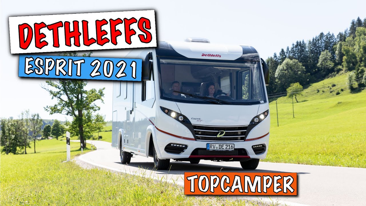 Een kijkje in de gloednieuwe Dethleffs Esprit 2021 - Campingtrend