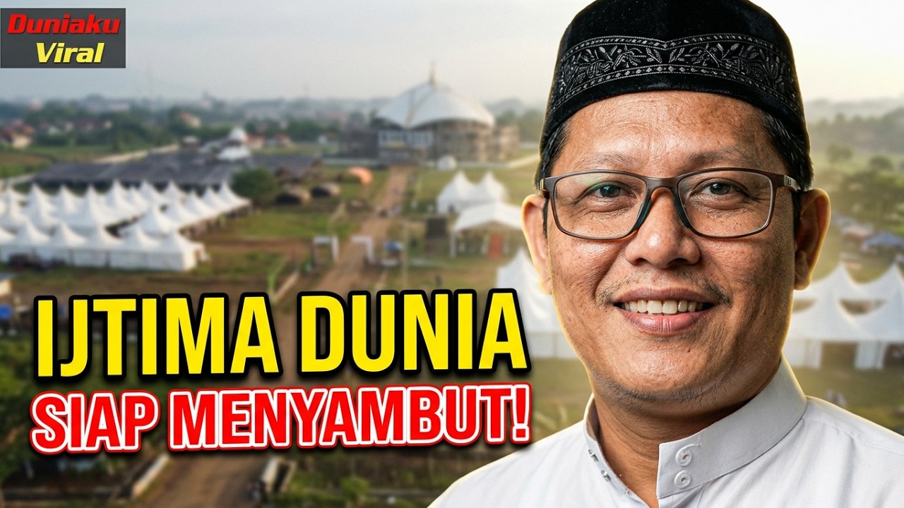 MENDUNIA.!! IJTIMA ULAMA DUNIA,TABLIGH AKBAR INDONESIA BERDOA DI LAMPUNG 2025