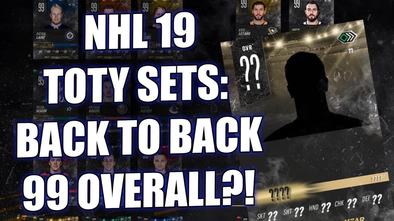 NHL 19 | INSANE TOTY RE-ROLL SETS
