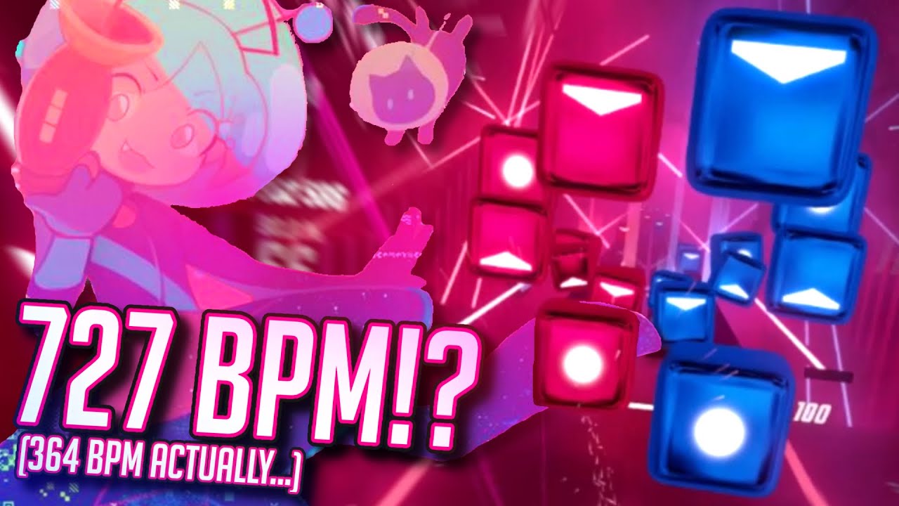 This Beat Saber Map is 727 BPM!