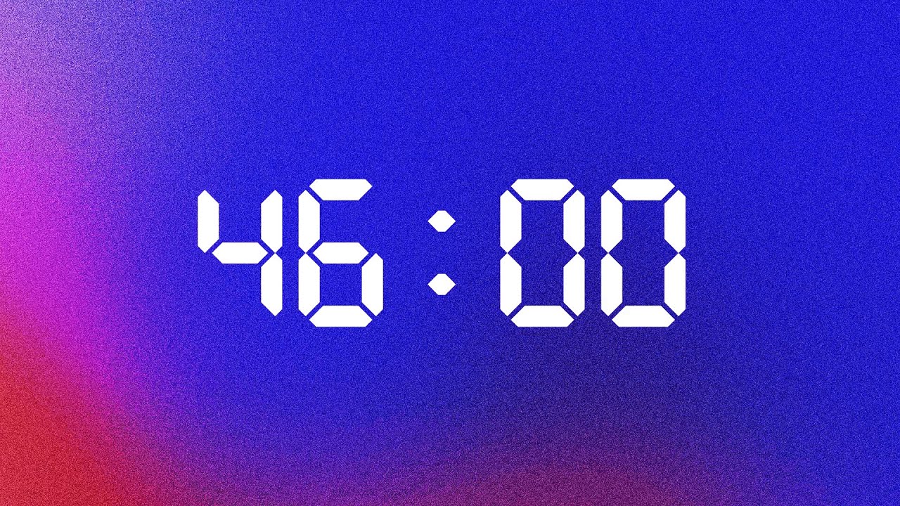 🎵 46 Minute LoFi Abstract Timer To Match Your Vibe | Lo-Fi Abstract Edition | NX 🎵🎵