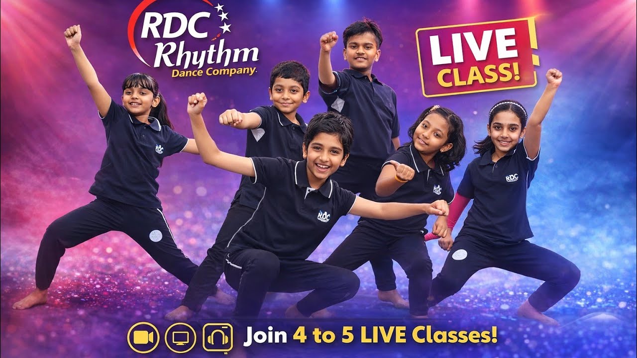 RDC Rhythm Dance Company LIVE | Dance Learning Session | Step-by-Step Training |Online & Offline Cls
