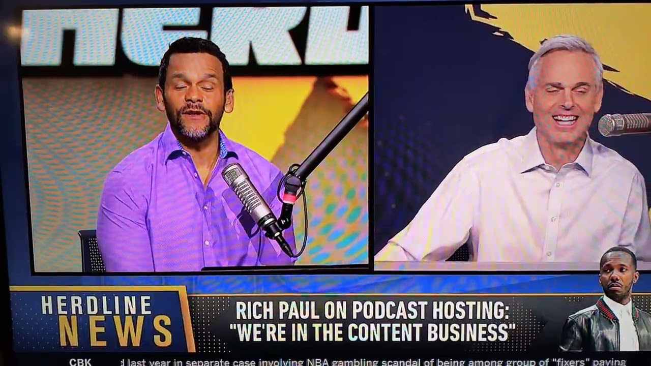 Fox Sports personality Jason McIntyre isn't feeling super-agent Rich Paul's new gig as podcast host 