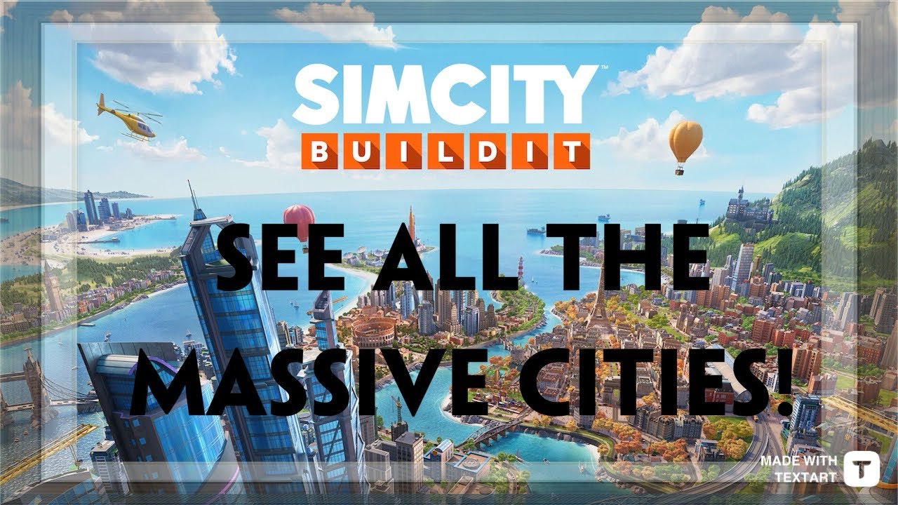 Simcity Build It -- Largest Capital Cities all in ONE Video!!!