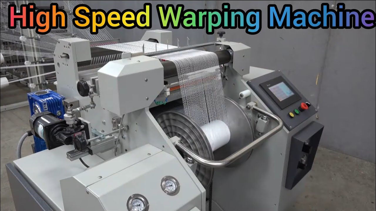 High Speed Warping Machine in Textile Weaving