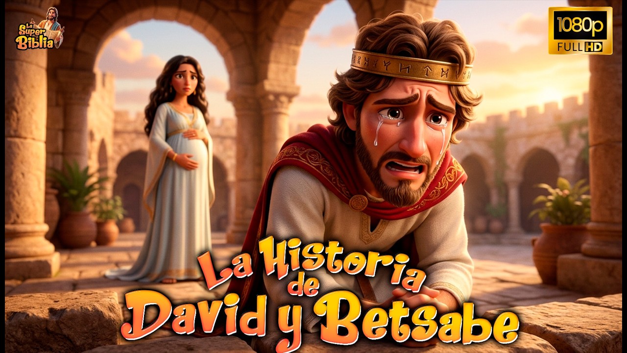 David y Betsabé: El pecado que le costó todo a un rey | Historia bíblica animada 3D