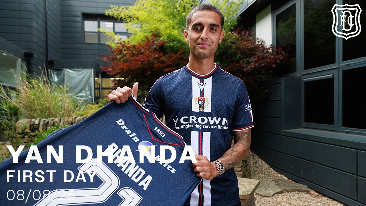 Yan Dhanda | First Day at Dundee FC | 08/08/25