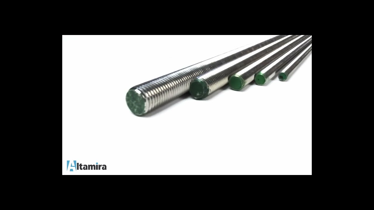 Altamira Best Solar Systam Solution: Threaded Rods DIN 976 M8x1000 - Stainless Steel A2 PV-22-02