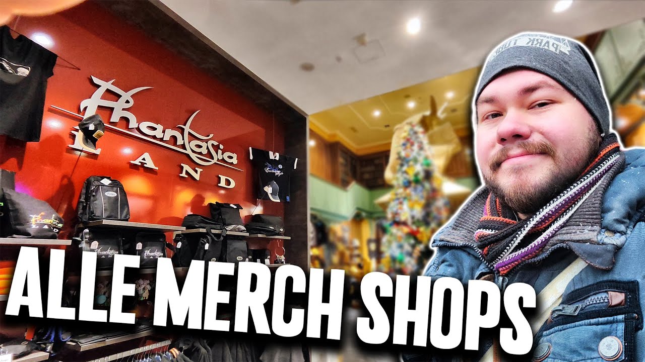 ALLE SHOPS im PHANTASIALAND Vlog 2024 - Merchandise erkunden | Phantasialand Brühl