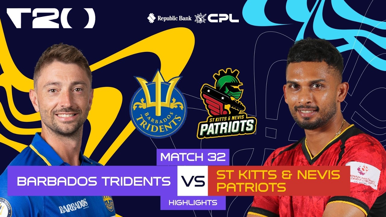 Highlights | Barbados Tridents vs St Kitts & Nevis Patriots | CPL 2026