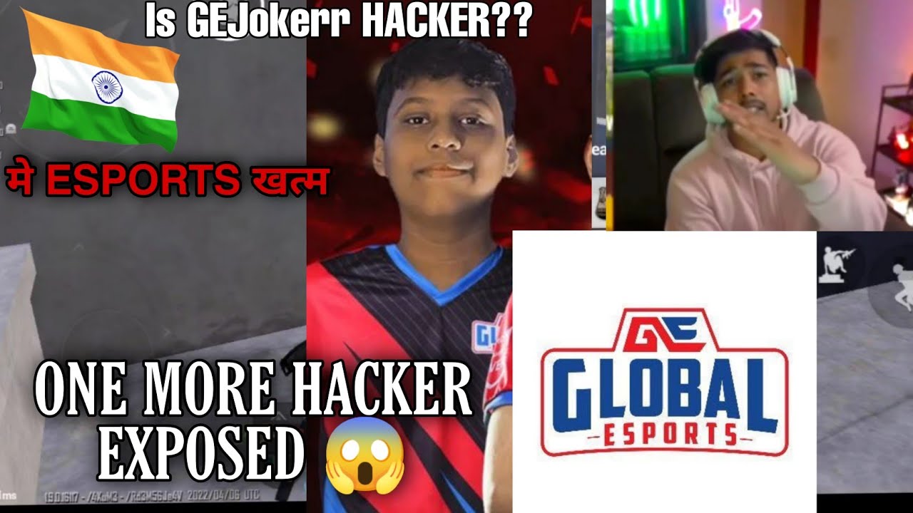 GE JOKER hacking?? || globle esports hacking exposed 😱 || scout, neyoo, spiro reaction on ge joker