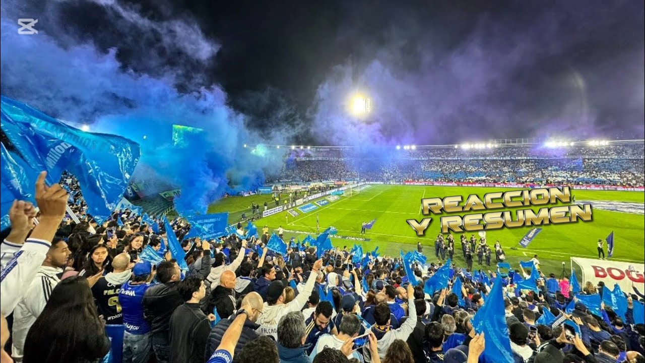 Así se vivió el triunfo de Millonarios 2 vs 1 Atlético Nacional. reaccion y resumen