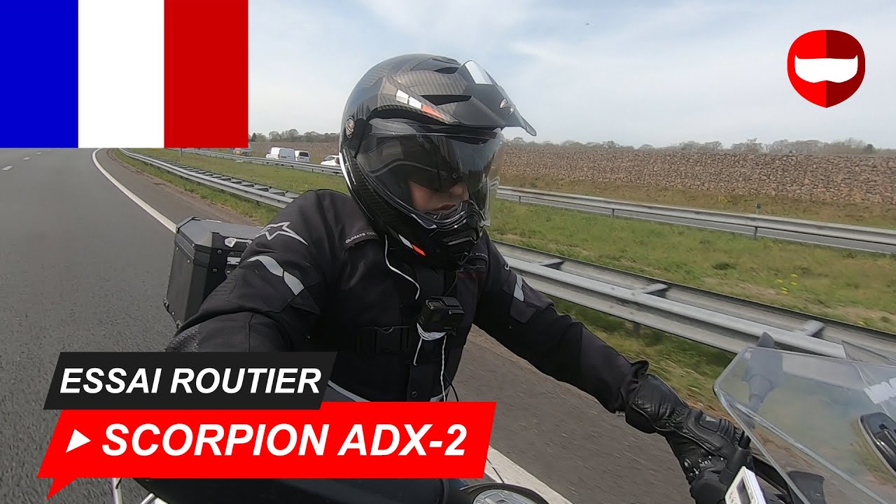 Scorpion ADX-2 - Revue et essai routier - Champion Helmets