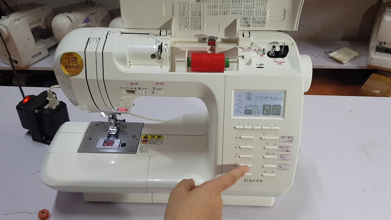 Hướng dẫn cách sử dụng máy may SINGER MINX SUPER DX - máy may Ngọc Quyên 0982486556