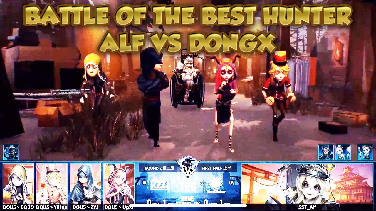 [IVS] SST vs DOU5 - Insane Battle Among Alf vs DongX - JAPAN vs CHINA | Identity V | 第五人格 | 제5인격