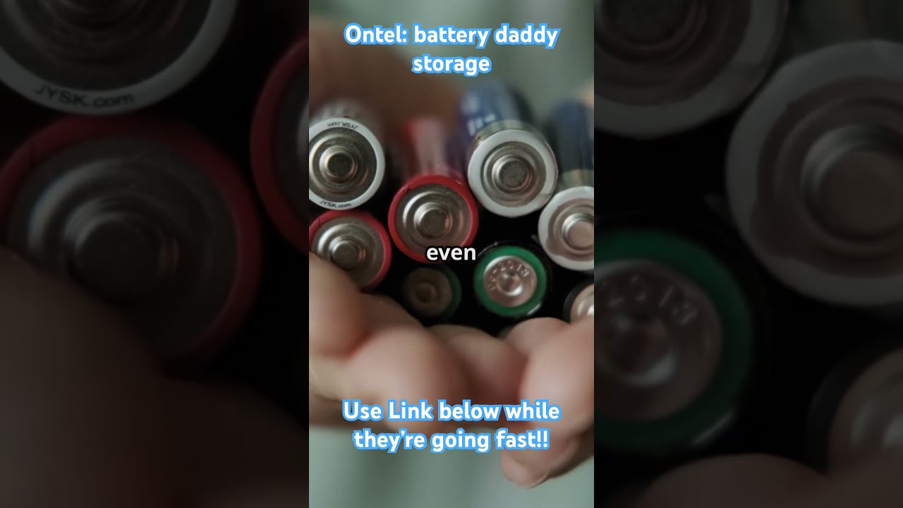 Ontel: battery daddy (storage) #amazon  #amazonfinds #trending #amazonproducts