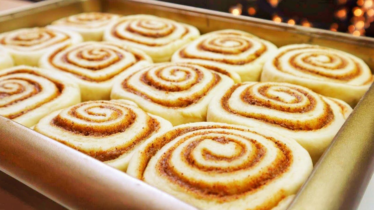 Homemade Cinnamon Rolls (Cinnabon) | سينامون رولز (لفائف القرفة بالسكر) بأبسط وألذ طريقة