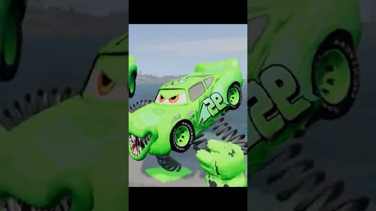BOXY BOO LIGHTNING MCQUEEN EATER VS PIXAR CAR EATER - COFFIN DANCE COVER
