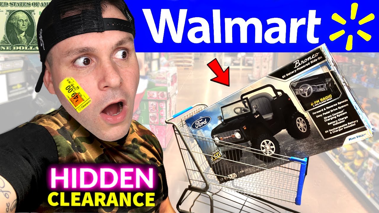 Oops! ... I found it again → Walmart HIDDEN Clearance Shopping (no coupons!) Secret $1 Deals & Tips