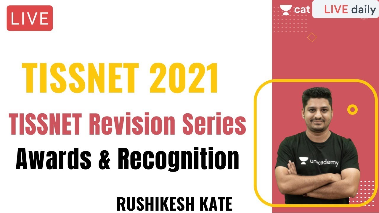 TISSNET 2021 | Mega Test Series | Awards & Recognition l Rushikesh Kate