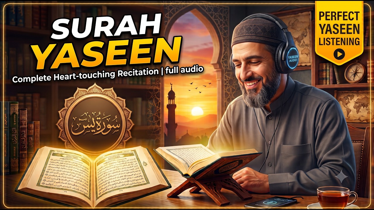 Surah Yaseen Full | Heart of the Quran | Beautiful Recitation (HD)