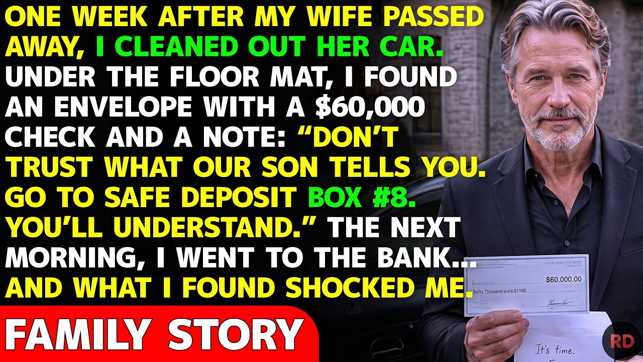 A Week After My Wife Died, I Found A Hidden Envelope In Her Car &mdash; The Note Inside Shocked Me&hellip; STORY