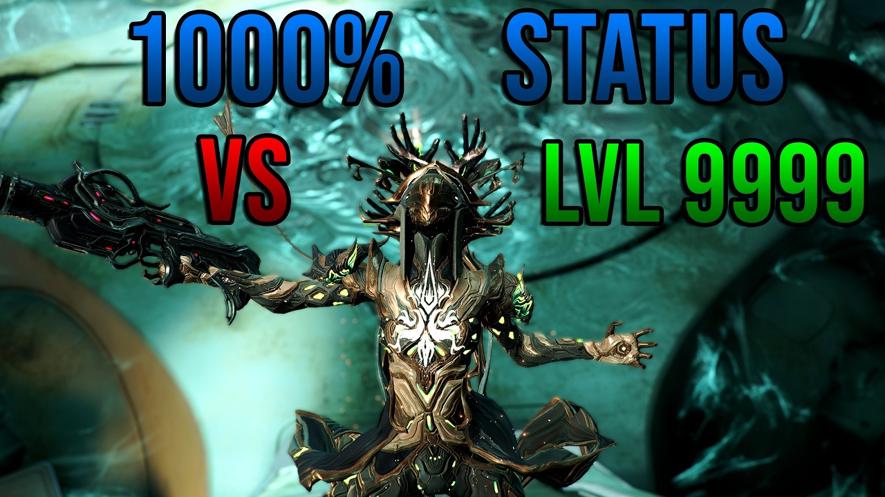 1000% Status Chance vs Level Cap Void Cascade (Uncut Footage) (Warframe: The Shadowgrapher)