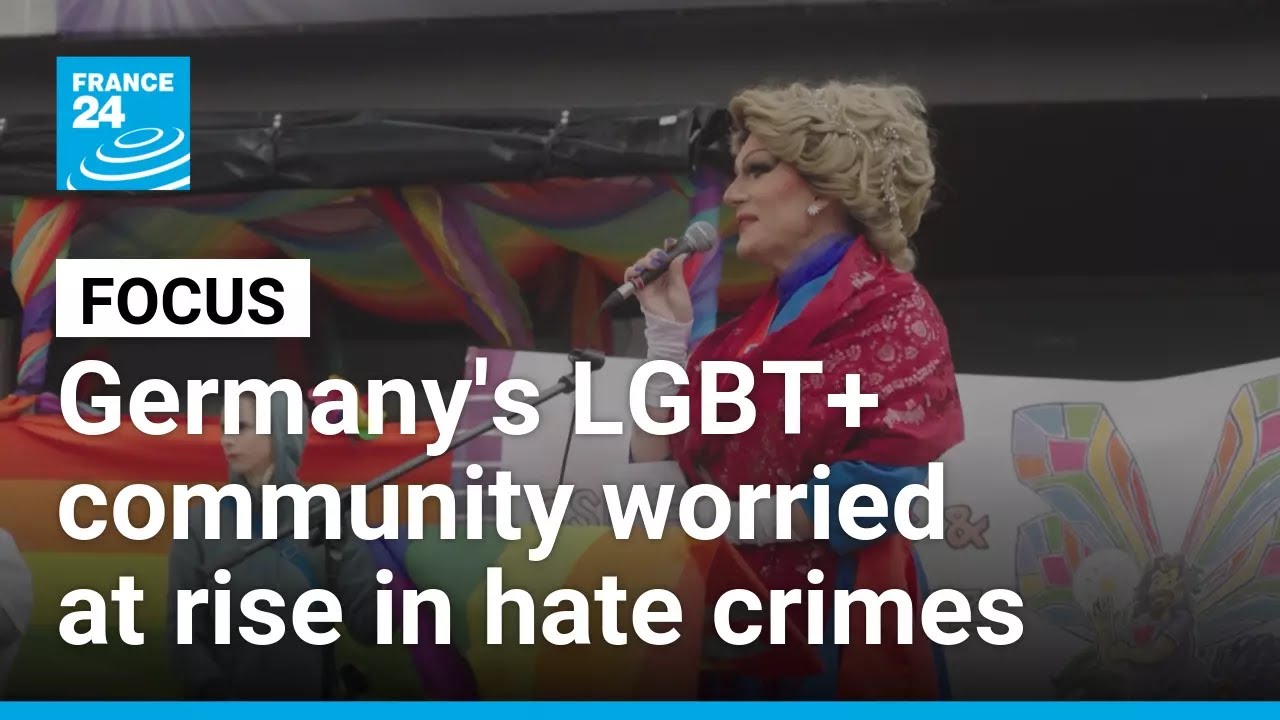Germany's LGBT+ community worried at rise in hate crimes &bull; FRANCE 24 English